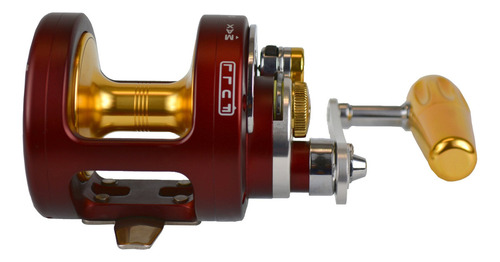 Tica Stl Carrete De Pesca Para Zurdos, Stl16n, Rojo