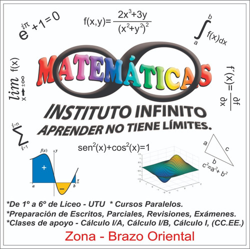 Imagen 3 de 3 de Clases Particulares De Matemáticas Y Cálculo Liceo Utu Fcea