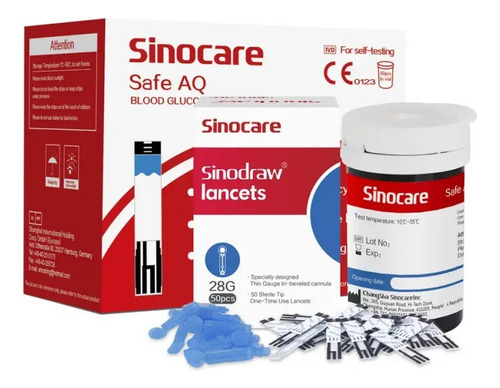 Glucómetro continuo Sinocare Safe AQ Smart rojo