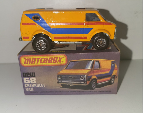 Miniatura Matchbox Superfast N °68 Chevrolet Van 1979