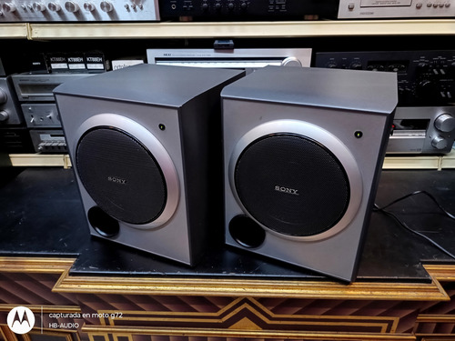 Bafle Subwoofer Activo Sony Muteki Sa-wp1500 165watt Hbaudio Gris Oscuro (Usado)