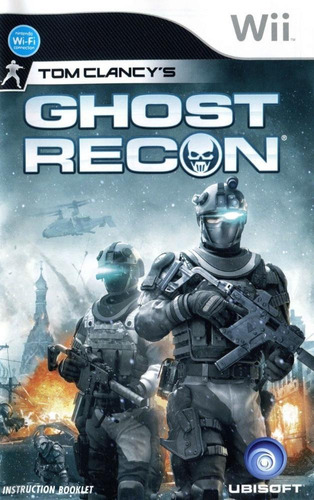 Jogo Tom Clancy's Ghost Recon Wii Usado Mídia Física