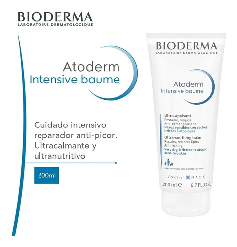 Bioderma Atoderm Intensive Baume Reparador Anti-picor200ml