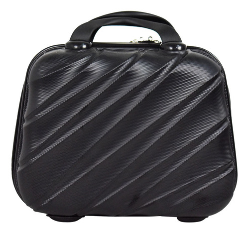 Maleta De Mano Falcon 35 X 17 X 29 Cm Color Negro Rayas