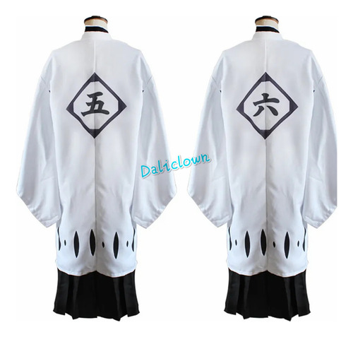 Anime Bleach Cosplay Costume Gotei 13 Captain Kurosaki