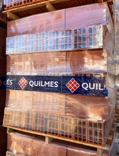 Ladrillo Hueco 8x18x33 (3 Unidades) Cerámica Quilmes