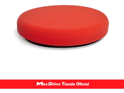 Bonete De Espuma Encerado 5  Red Flat Foam Finishing Pad