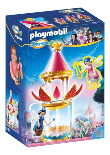 Playmobil Super 4 Musical Flower Tower With Twinkle 6688