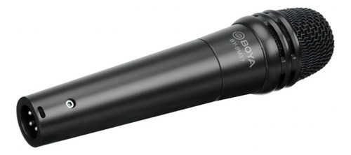 Micrófono De Mano Cardioide Para Instrumentos / Boya By-bm57 Color Negro