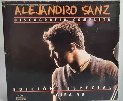 Alejandro Sanz. Box 4 Cds. Discografía Completa. Ind. Arg