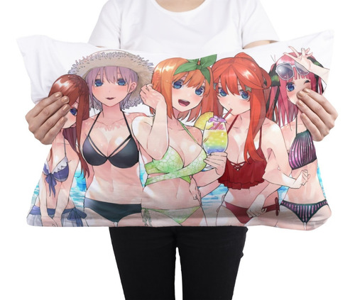 Cojin Almohada Quintillizas Bikini Sexy Anime Diseño Unico