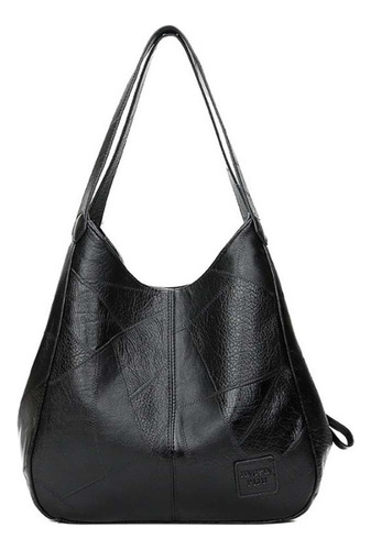 Bolso Bandolera Vintage De Cuero Suave Bolso De Mano Con Múl