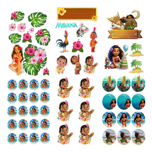 Kit Imprimible Stickers 555 Jpg Disney - Cumpleaños Souvenir