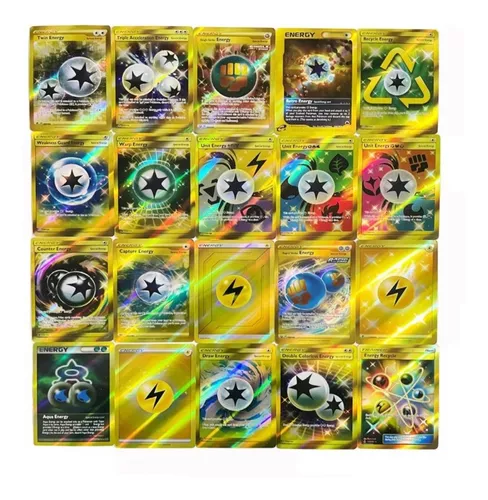 20 Cartas Energía Pokemon Originales