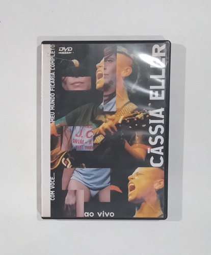 Dvd Cássia Eller Ao Vivo Com Você Meu Mundo Ficaria Completo (Usado)
