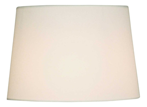 Cupula Abajur Basic Médio Tecido Branco Ex1684br (d)32cm