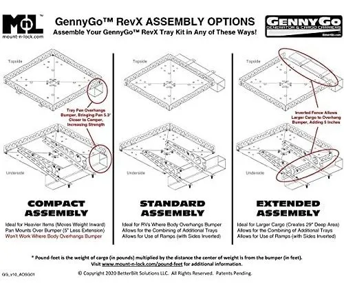 Portabicicleta, Mount-n-lock Gennygo Revx2 Heavy Duty Rv Gen