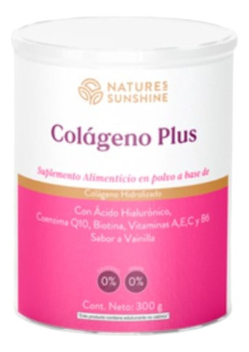 Colageno +ac Hialurónico| Natures Sunshine | Delivery Gratis