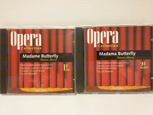 Madame Butterfly. Puccini. 2 Partes. 2cds.  