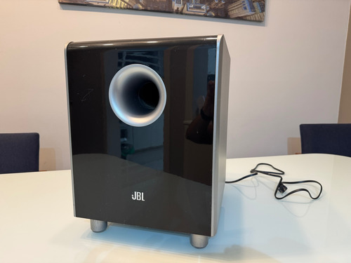 Subwoofer Ativo Jbl Cs80sub Preto (Usado)