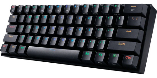 Teclado Mecánico Inalambrico Redragon Draconic Black K530rgb