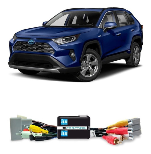 Desbloqueio De Multimidia Com Entradas Av Toyota Rav4 2020