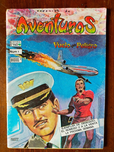 Especial De Aventuras No.1 Vuelo En Peligro Comic Editor Vid