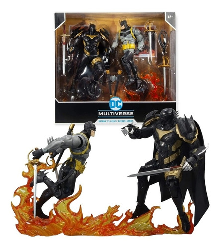 Dc Multiverse Figura Batman Vs Azrael Batman Armor 2021