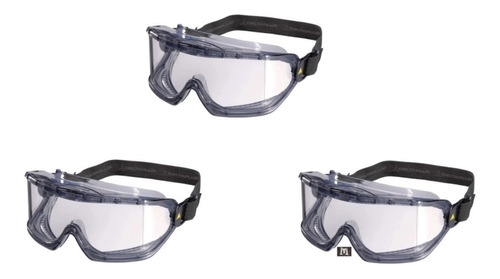Antiparra Gafas Protectora Delta Plus Galeras Clear Iram X 3
