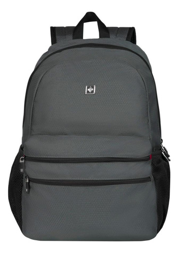 Mochila Swissone Luxemburg Cinza