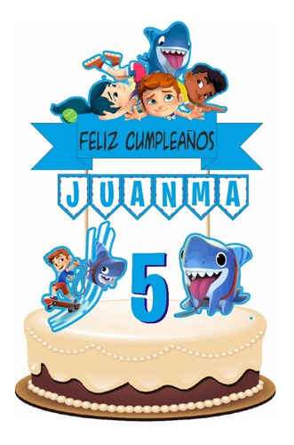 Tibucán Adorno Para Tortas Cake Topper
