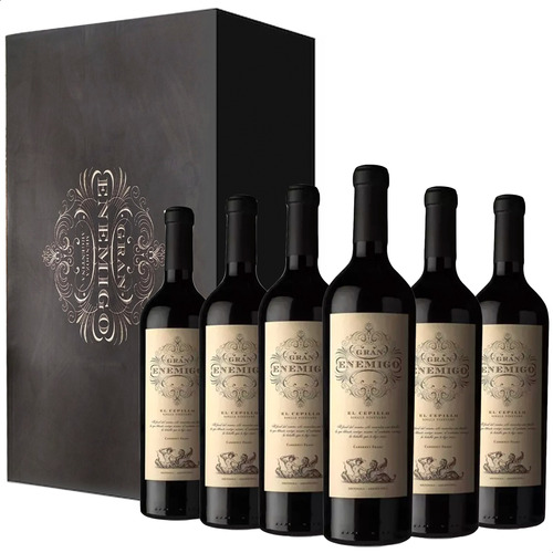 Vino El Gran Enemigo Cabernet Franc Tinto Caja X6- 01almacen