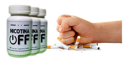 Capsulas Para Dejar De Fumar - Nicotina Off 
