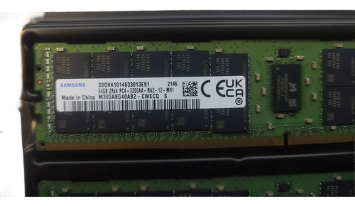 Kit Memoria 2x64 Gb Ddr4 3200 Mhz Ecc Rdimm M393a4g43ab3-cw