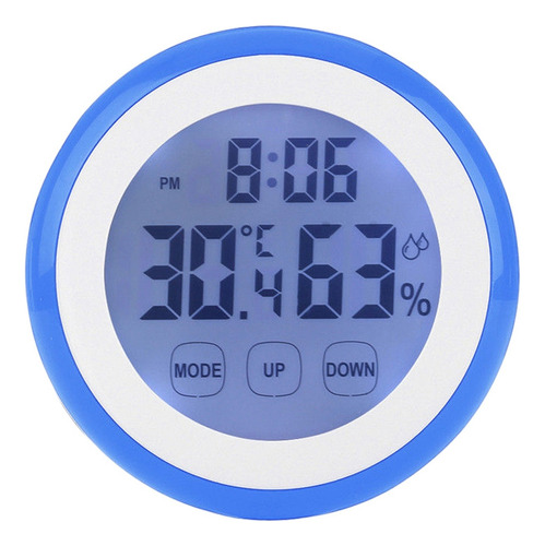Reloj De Temperatura Digital De Pared Con Pantalla De Contac