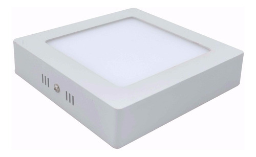 Plafon Led Cuadrado 24w 30cm Luz Calida / Fria