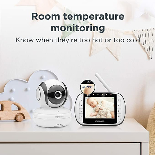 Imagen 7 de 7 de Motorola Monitor De Bebé De Vídeo Mbp36s-2