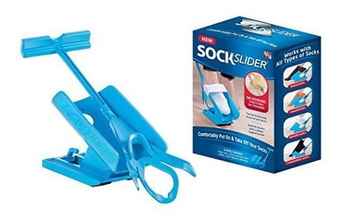 Sock Slider, Easy On, Easy Off Calce El Kit De Ayuda Y Zapat