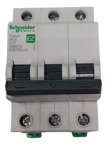 Automático Trifásico 3x10a 6ka Easy9 Schneider