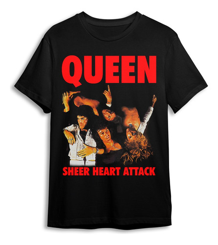 Polera Queen - Sheer Heart Attack - Holy Shirt