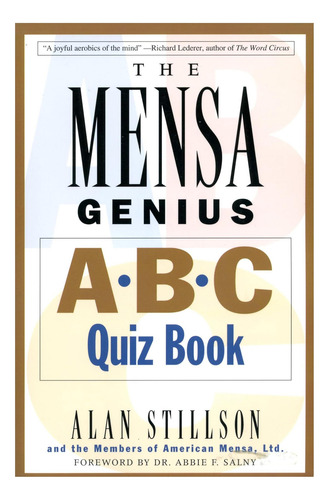 Libro: Mensa Genius A-b-c Quiz Book
