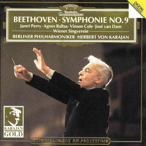 Beethoven - Sinfonía N° 9 - Perry Baltsa Von Karajan - Cd. 