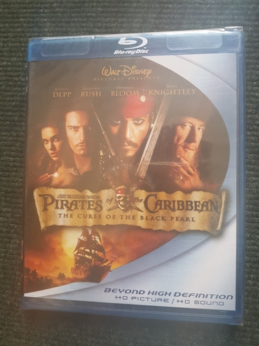 Pelicula Pirates Of Caribbean The Curse Black Pearl Bluray