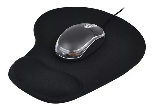 Pad Mouse Grande Ergonómico, Apoyo En Gel