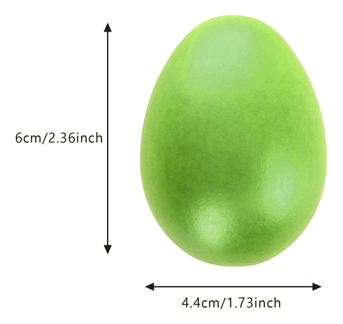 Huevos De Pascua De Simulación, Huevos Falsos, 2 Huevos Sóli