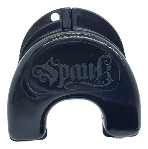 Protetor Bucal Profissional Com Estojo Arcada Superior Spank Cor Roxo Sabor Sem Sabor