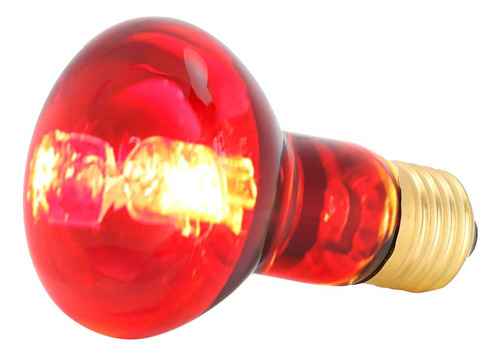 Bombilla Infrarroja E27 R63 Para Mascotas Con Forma De Repti