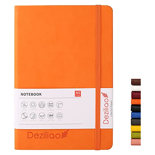 Deziliao - Cuaderno De Tapa Dura (160 Paginas, 3.53 oz/m², P