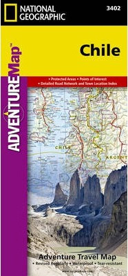 Libro Chile : Travel Maps International Adventure Map - N...