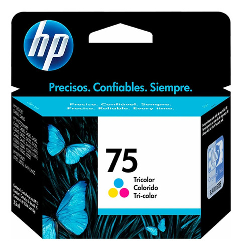 Cartucho Hp Original 75 Tricolor 